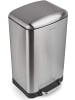 HKoenig Design Mülleimer Les Collectors No 875 Silber 40 Liter Abfalleimer