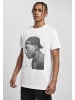 Mister Tee T-Shirt "Tupac Cracked Background Tee" in Weiß