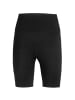 icebreaker Shorts Fastray High Rise in Schwarz