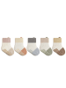 MUNADUNA 5er-Set 'Kleine Ohren' Rutschfeste Baby Boden-Socken Bunt