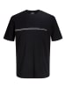 JACK & JONES PLUS T-shirt in Black