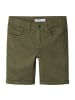 name it Name It Twill Shorts Silas Deep Lichen Green 164