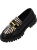 palado Loafers in black beige