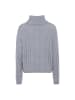 myMo Damen Sweater in HELLGRAU MELANGE