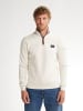 Petrol Industries Halbzip-Pullover Prairie du Chien in Weiß