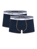 Timezone Nahtlose Boxershorts im 2er-Set mit Komfortbund in zeitlosem Design in Blau