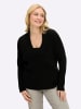 sheego by Joe Browns Pullover in schwarz