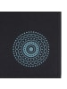 oxmox New Cryptan Geldbörse RFID Schutz 8.5 cm in schwarz-circle bloom cyan