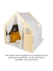 Pinolino 3-tlg. Spielhaus Thilda inkl. Stoffdach mit in brown,motif,white
