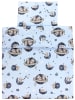 TupTam Kinder Bettdecken Set Gemustert in blau Modell 2