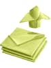 Erwin Müller Jacquard, Baumwollmischung Serviette 4er-Pack Paderborn in grün