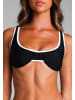 Moda Minx Bikinioberteil in Black