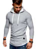 behype Hoodie LAYER in grau