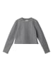 name it Oberteil mit langen Ärmeln in Grey Melange