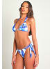 Moda Minx Bikini Top Flutterby Triangel Top in Mehrfarbig