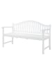 Butlers Gartenbank BANQUETTE in Weiß