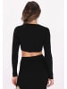 faina Damen Bluse in Schwarz