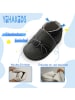Yihakids Baby Krabbelschuhe aus Leder, weiche Lauflernschuhe mit rutschfester Sohle 