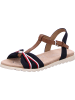 Tom Tailor Sandale in blau