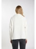 DreiMaster Damen Strickpullover in Wollweiss