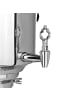 BEEM Samowar Katharina 15l 3000W Edelstahl + GB-Adapter Silber