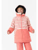 WeeDo Winterjacke COSMO BUNNY in rot-gestreift_pink