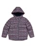 Threadgirls Winterjacke Girls Printed Puffer Jacket Celine in blau-schwarz