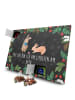 Mr. & Mrs. Panda Adventskalender Hasen Muschel mit Spruch in Kreidetafel