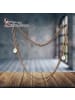 SilberDream 925 Silber, vergoldet (Roségold 333) Damen SilberDream Halsketten  ca. 90cm