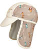 Playshoes Kinder Mütze "Uv-Schutz Mütze Wildtiere" in Braun