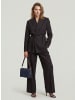 G-Star Raw Zweireihiger Blazer mit Gürtel dk black pinstripe