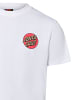 Santa Cruz T-Shirt Screaming Rose Flash in weiß