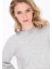 myMo ROCKS Women Sweater in light grey melange