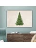 OnlyWow Leinwand Bilder Olivgrün