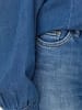 ONLY Jeans Skinny Fit hohe Taille Reißverschluss Gürtelschlaufen in Dunkelblau
