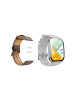 HOCO Smartwatch Y28 AMOLED Bluetooth Anrufuhr Silber
