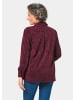 GOLDNER moderne Hemdjacke in trageangenehmer Qualität in aubergine