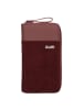 Zwei Eva Geldbörse 20 cm cord bordeaux