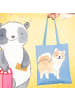 Mr. & Mrs. Panda Shopping Tasche Islandhund Lebensretter ohne Sp... in Sky Blue