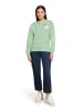 CARTOON Sweatshirt mit Rippbündchen in Patch Mint/Blue