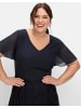 sheego Abendkleid in tiefblau