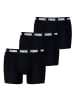 Puma Boxershort 3er Pack in Schwarz/Weiß