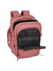 travelite Kick-Off - Kabinen-Rucksack 40 cm in rose