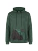 Umbro Hoodie SV Werder Bremen Navigation in grün / schwarz