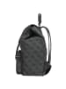 Guess Manhattan II - Rucksack (coal logo) in coal logo