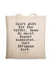 Mr. & Mrs. Panda Tote Bag Sport gibt dir das... mit Spruch in Creme