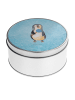 Mr. & Mrs. Panda Aufbewahrungsbox Pinguin Lolli ohne Spruch in Eisblau