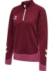 Hummel Halbreißverschluss Sweatshirt Hmllead Damen in BIKING RED