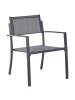 Beliani 3-tlg Bistro Set TAVOLETO in Grau