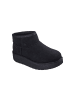 Skechers Keep Cozy Slip-In-Lederstiefelette Schwarz